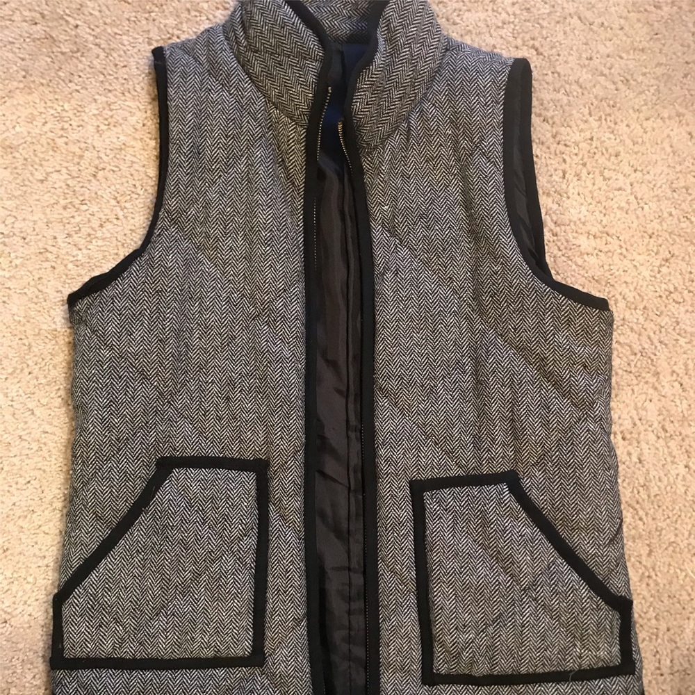 Brickyard buffalo herringbone vest
